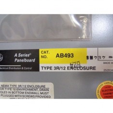 GENERAL ELECTRIC AB493 ENCLOSURE