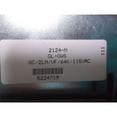 GENERAL ELECTRIC 2124-N OPERATOR INTERFACE
