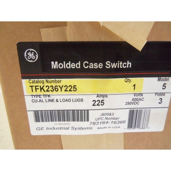 GENERAL ELECTRIC TFK236Y225