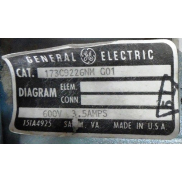 LINE FILTER MODULE 600, 173C9226NM G01, 600VOLTS, 3.5 AMPS