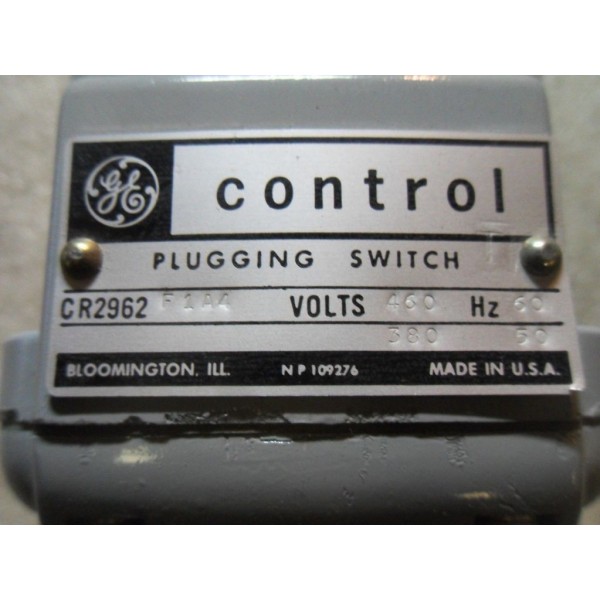 CR2962F1A4 PLUGGING SWITCH