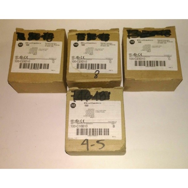 CONTACTORS 3 MAIN POLES IEC 60947 690V 32AMP ** LOT OF 4 UNITS **