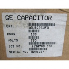 Single Phase Capacitor 135 KVAR 750V