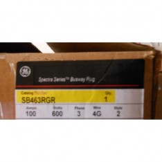 GE Busway Plug 100 AMPS 600 VOLTS 3 PHASE