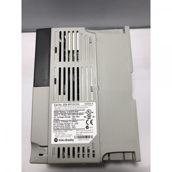 22A-B012N104 PowerFlex 4 AC Drive 3HP 12A 3PH 240V