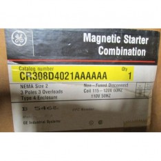 Magnetic Starter w/ Enclosure 4/4x Size 2 30-100A 600V New 120V