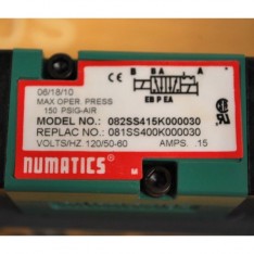 082SS415K000030 Pneumatic Valve, with Dual 228-703B Relay - NEW