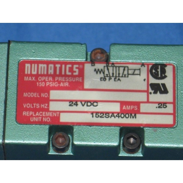 Pneumatic Valve *New* 152SA400M