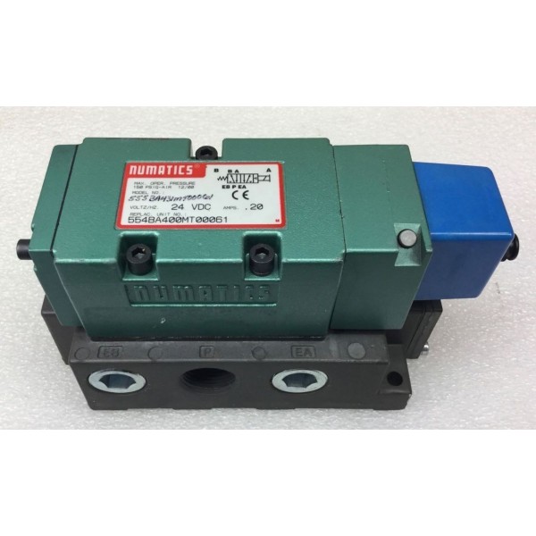 555BA431MT00061 SOLENOID VALVE 3/4 NPT 24VDC 150 PSIG NEW CONDITION