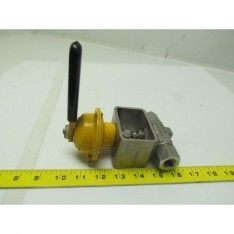 6F-B8LJ2-SSP-SRH 2-way B-Series Ball valve w/kinetrol 020 Spring Actuator