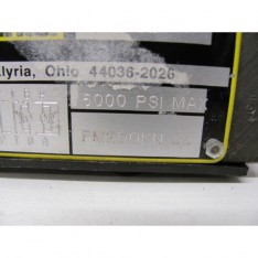 FLOW CONTROL VALVE FM2DDKN 55 5000PSI MAX