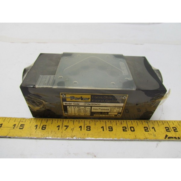 CPOM3DDN-50 Hydraulic check valve pilot operated nitrile seal 5000PSI