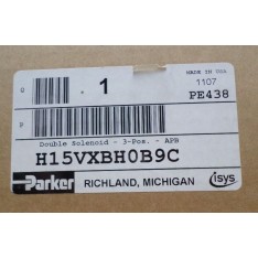 H15VXBH0B9C 24VDC 3-Position 3/8 Ports Double Solenoid Valve"