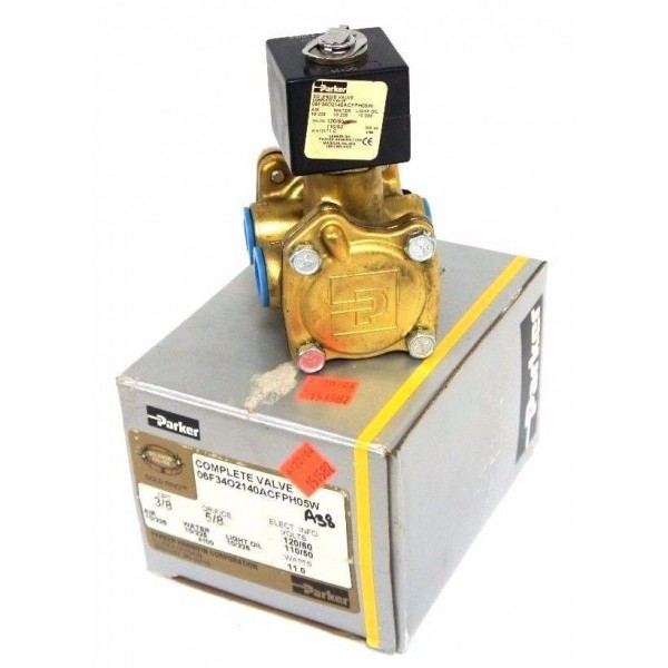 06F34O2140ACFPH05W SOLENOID VALVE 3/8 NPT, 5/8" ORIFICE"