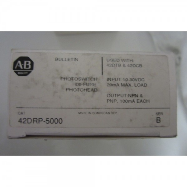 42DRP-5000 PHOTOSWITCH 42DRP5000