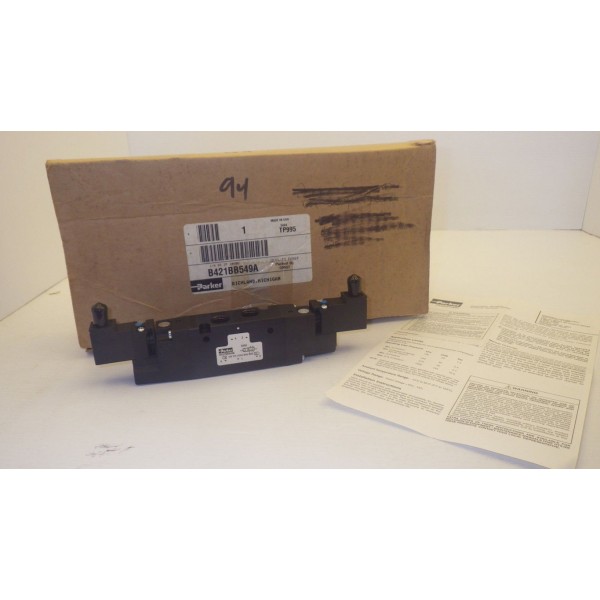 B421BB549A PNEUMATIC VALVE 1/4 24VDC 5 PORT NIB"