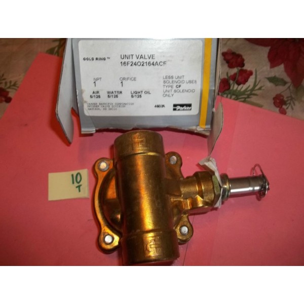 GOLD RING UNIT VALVE 16F24O2164ACF 1 NPT A 5/125 W 5/125 O 5/125 (231-1)
