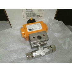 12A-B8LJ-V-SS-61AC-2 Ball Valve,SP6002-3927 Pneum Valve Actuator,NIB@3411