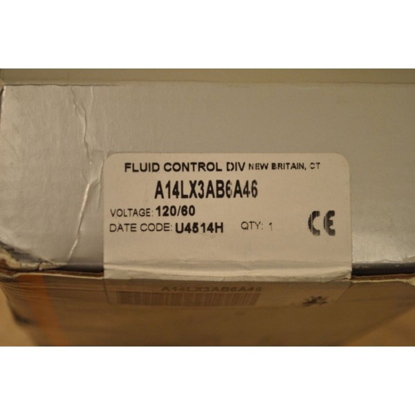 A14LX3AB6A46 Fluid Control Valve
