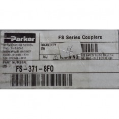 COUPLER PART NUMBER FS-371-8F0 LOT OF 4