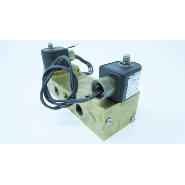73477BN4UN00N0C222C4 48VDC 10W 4 Way Solenoid Valve 30-150PSI NIB