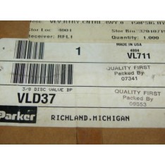 VLD37 3/8 DISC VALVE BP