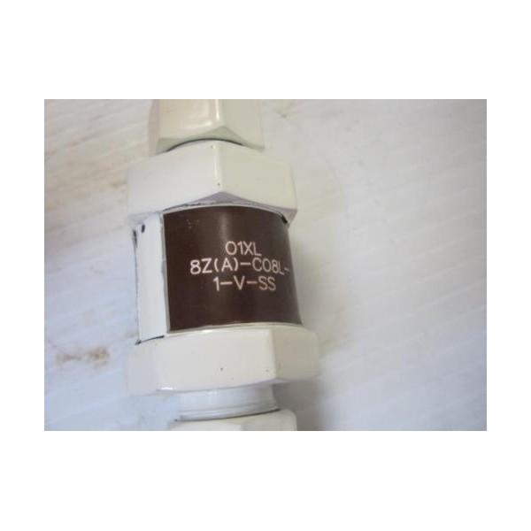 12760 Parker 8A-C08L-1-V-SS A-Lok CO- Series O-Ring Poppet Valve 1/2 316SS CARC"