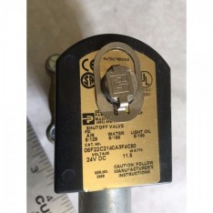 GOLD 06F22C2140A3F4C80,PARKER 06F22C2140A3F4C80,24VDC COMPLETE SHUTOFF VALVE