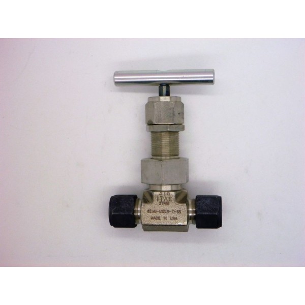 8Z-U12LR-T-SS, Union Bonnet Needle Valve, 1/2 Compression, 8A-U12LR-T-SS"
