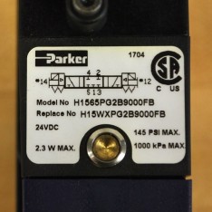 H1565PG2B9000FB Solenoid Valve w/Manifold Base