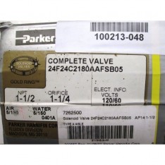 24F24C2180AAFSB05 Complete Solenoid Valve 1-1/2 NPT 1-1/4 Orifice