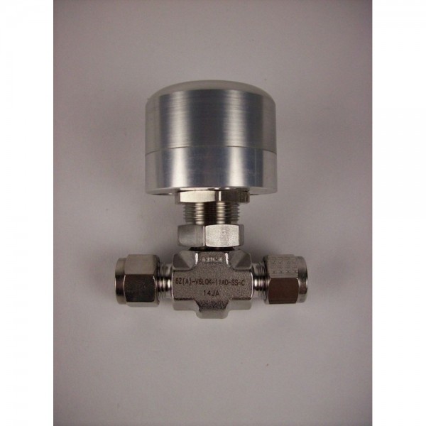 6Z(A)-V6LQK-11AO-SS-C CPI VQ Series Pneumatic Inline Needle Valve