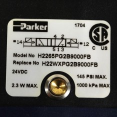 H2265PG2B9000FB Solenoid Valve w/Manifold Base