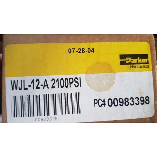In-Line Mounted Differential Poppet Relief Valve WJL-12-A-2100