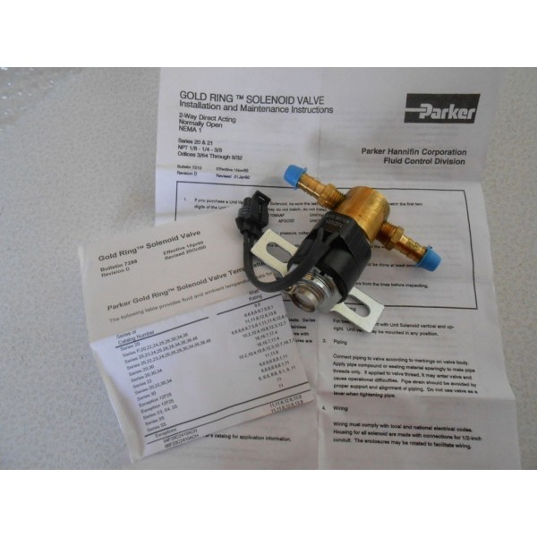 Gold Ring 3611899C2 Solenoid Valve, 12v DC