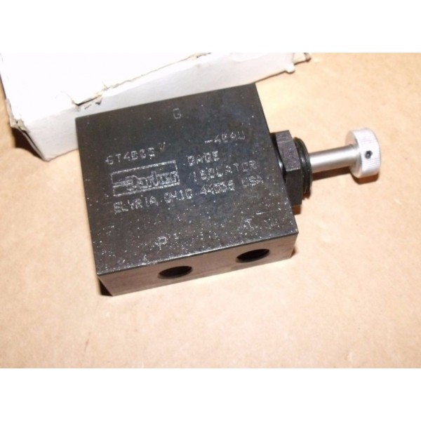 GT400SV Hydraulic Gauge Isolator Valve 1/4 NPT"