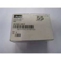 Metering Valve Angle 316 Stainless Steel 1/4 Compression, 4A-H4A-V-SS-K"