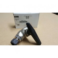 8Z(A)-B8LJ-SSP Ball Valve, Tube Fitting Connection, 1/2 In, 316 SS