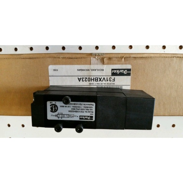 F31VXBH023A SOLENOID VALVE 2 POSITION 120V 60