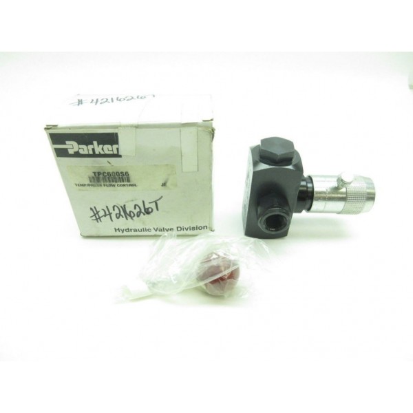 TPC600S6 HYDRAULIC FLOW CONTROL VALVE 3/8IN NPT D586009