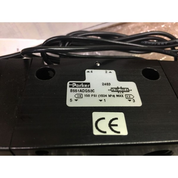 1/4 Solenoid Valve B551ADG53C 150PSI 120V 60HZ 6.3VA"