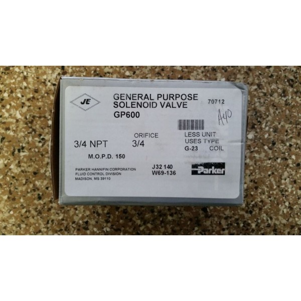 General Purpose Solenoid Valve GP600