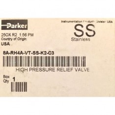 High Pressure Proportional Relief Valve Stainless Kit 350-750 PSI