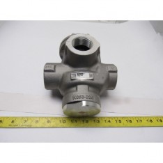 N36471089 In Line Pilot Pneumatic Air Valve 1x1-1/4" x3W-NC"
