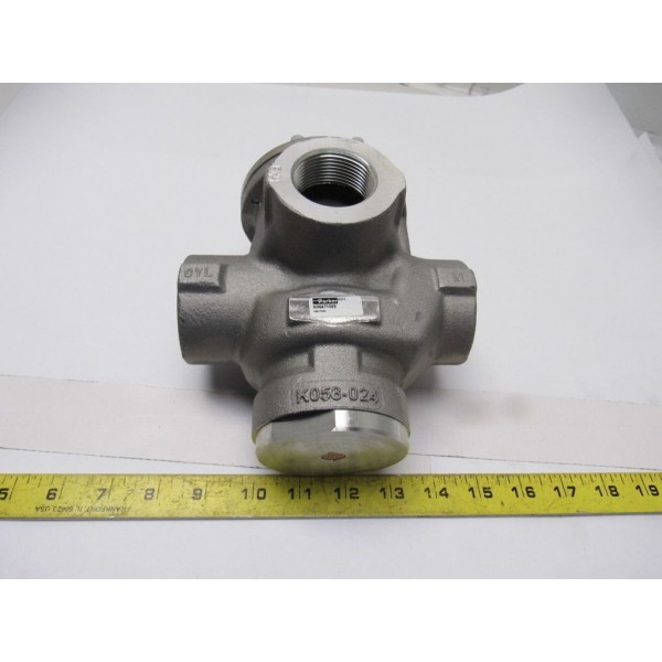 N36471089 In Line Pilot Pneumatic Air Valve 1x1-1/4" x3W-NC"
