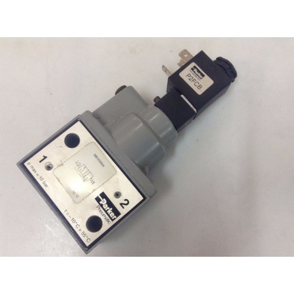 DB123DXX PARKER Poppet Solenoid Valve 3/8 in 230V AC