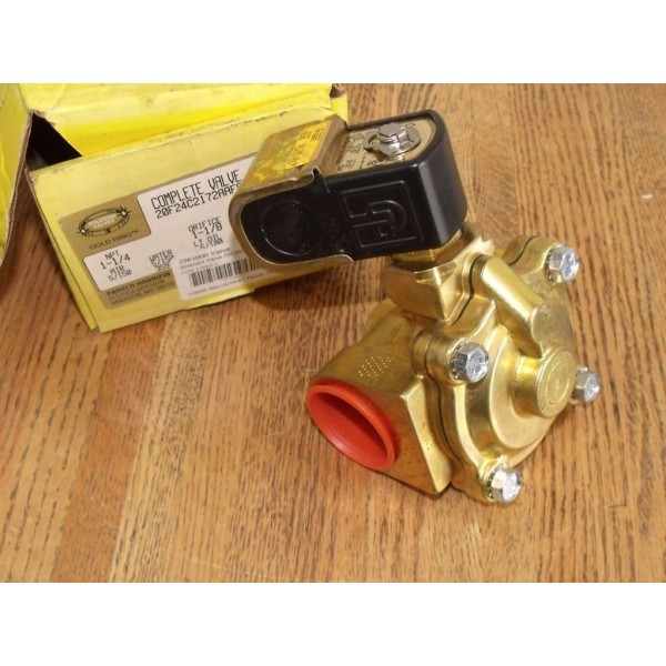 1-1/4 NPT N.C. Solenoid Valve Parker Gold Ring 20F24C2172AAFSB05 COIL 110V"