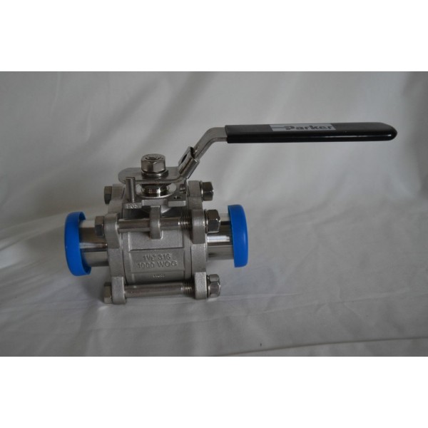 Stainless Sanitary Ball Valve BVCF-1.5-316 Full Port