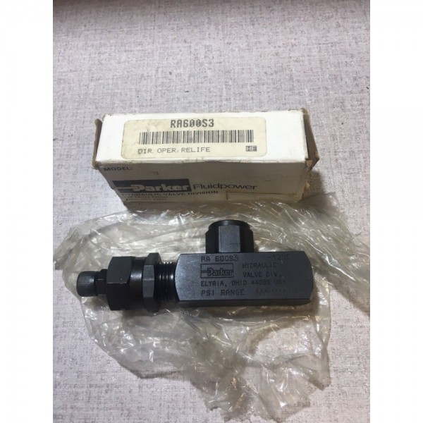 RA600S3 HYDRAULIC PRESSURE RELIEF VALVE