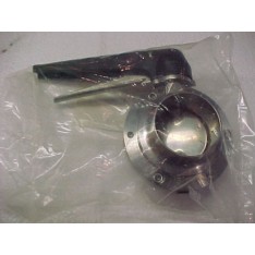 2-1/2 PARKER Butterfly Valve 316 SS,Butt Weld,Lever Handle, BFLY-2.5-12-S-W-316"